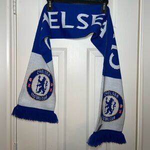 Chelsea Football Club Blue and White Scarf